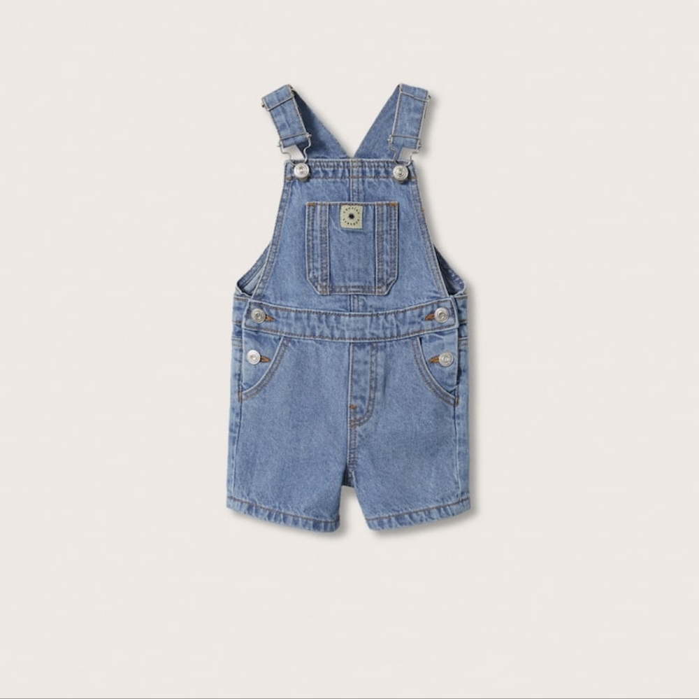 Mango denim dungaree